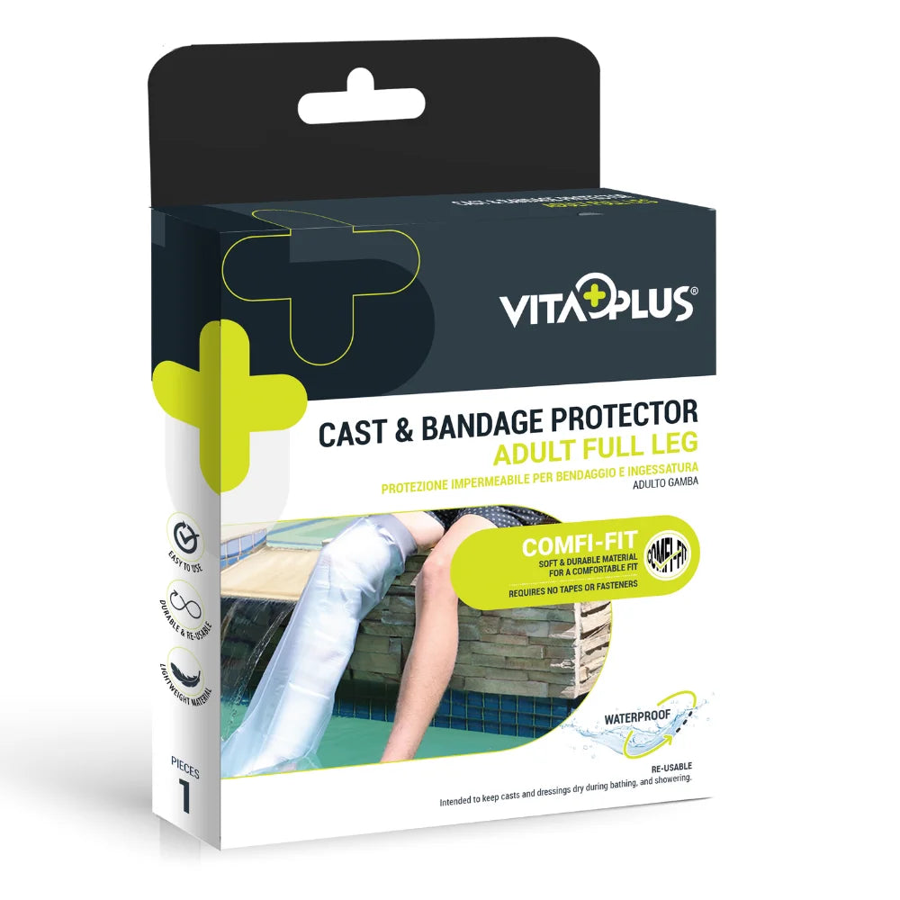 VitaPlus Cast Protector – Comfi-Fit – Adult Full or Lower Leg - Full Leg