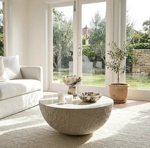 Interior Ave - Lunar Stone Coffee Table - Fossil