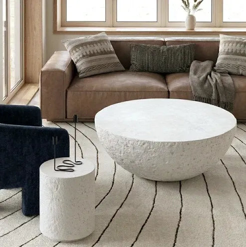 Interior Ave - Lunar Stone Coffee Table - Fossil