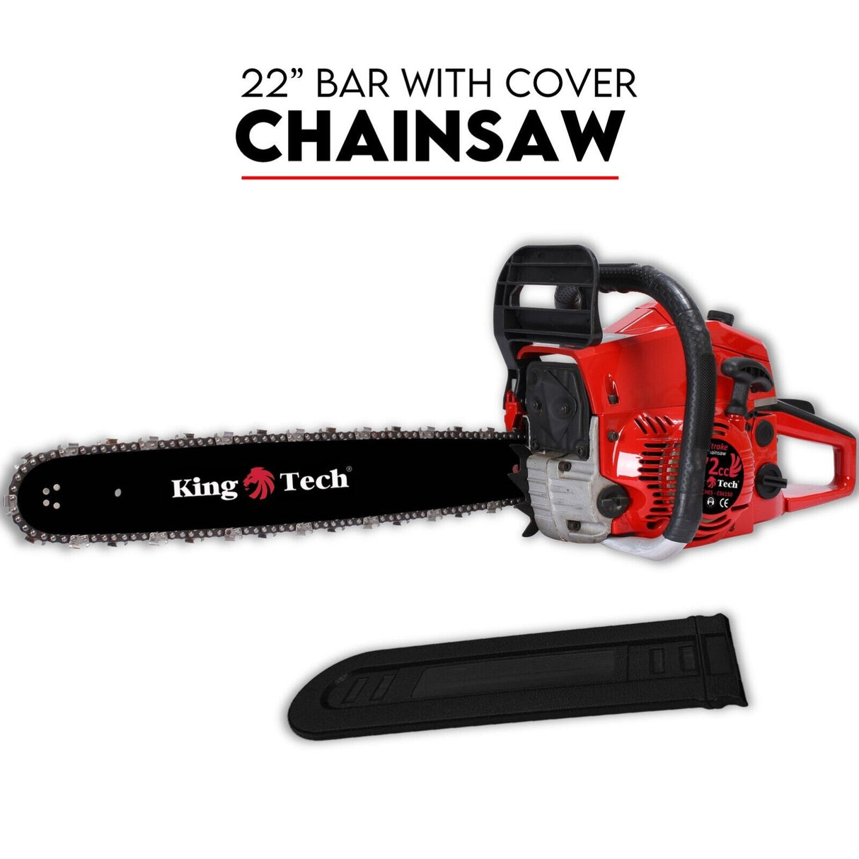 Commercial Petrol Chainsaw 22 Bar Tree Pruning Top Handle Chain Saw