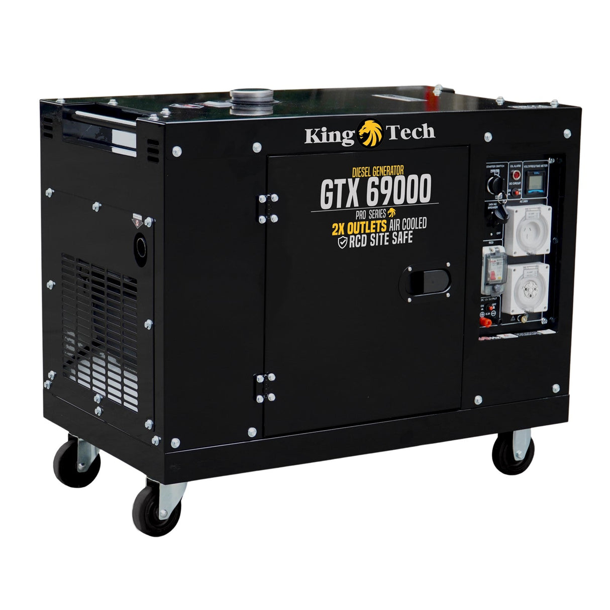 KINGTECH 8.4kW Max 6kW Rated Diesel Generator Single Phase