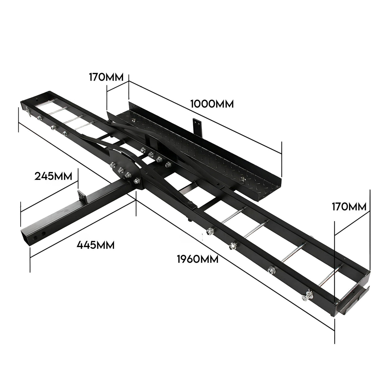 Motorcycle Motorbike Carrier Rack Towbar Arm Rack Dirt Bike Ramp
