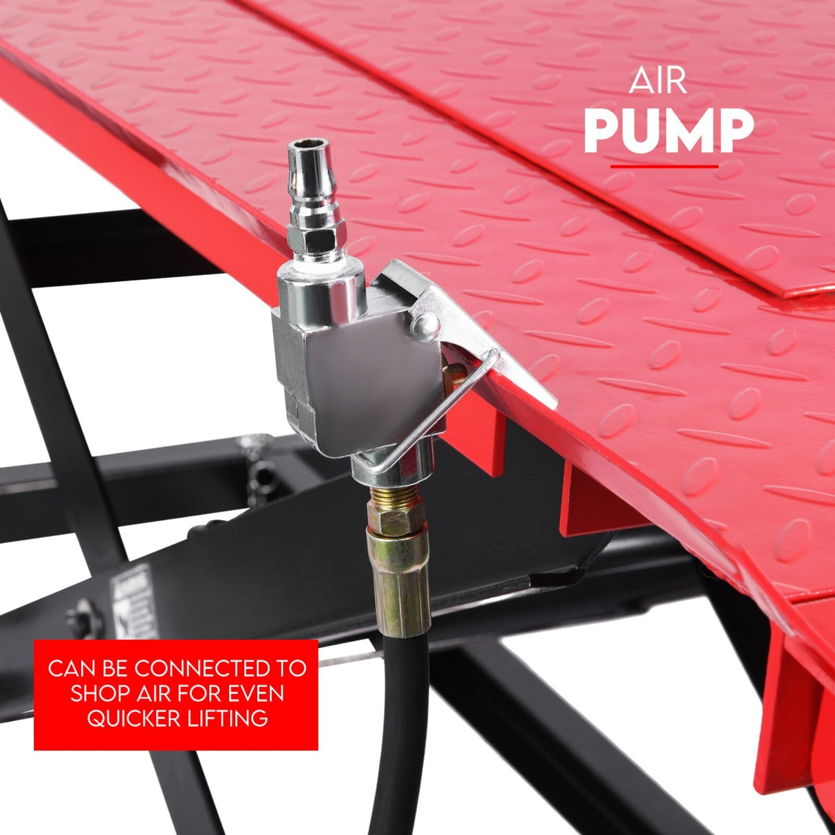 Motorcycle Lift 500kg Table Hydraulic Bike Jack Mechanic Stand Hoist Lifter
