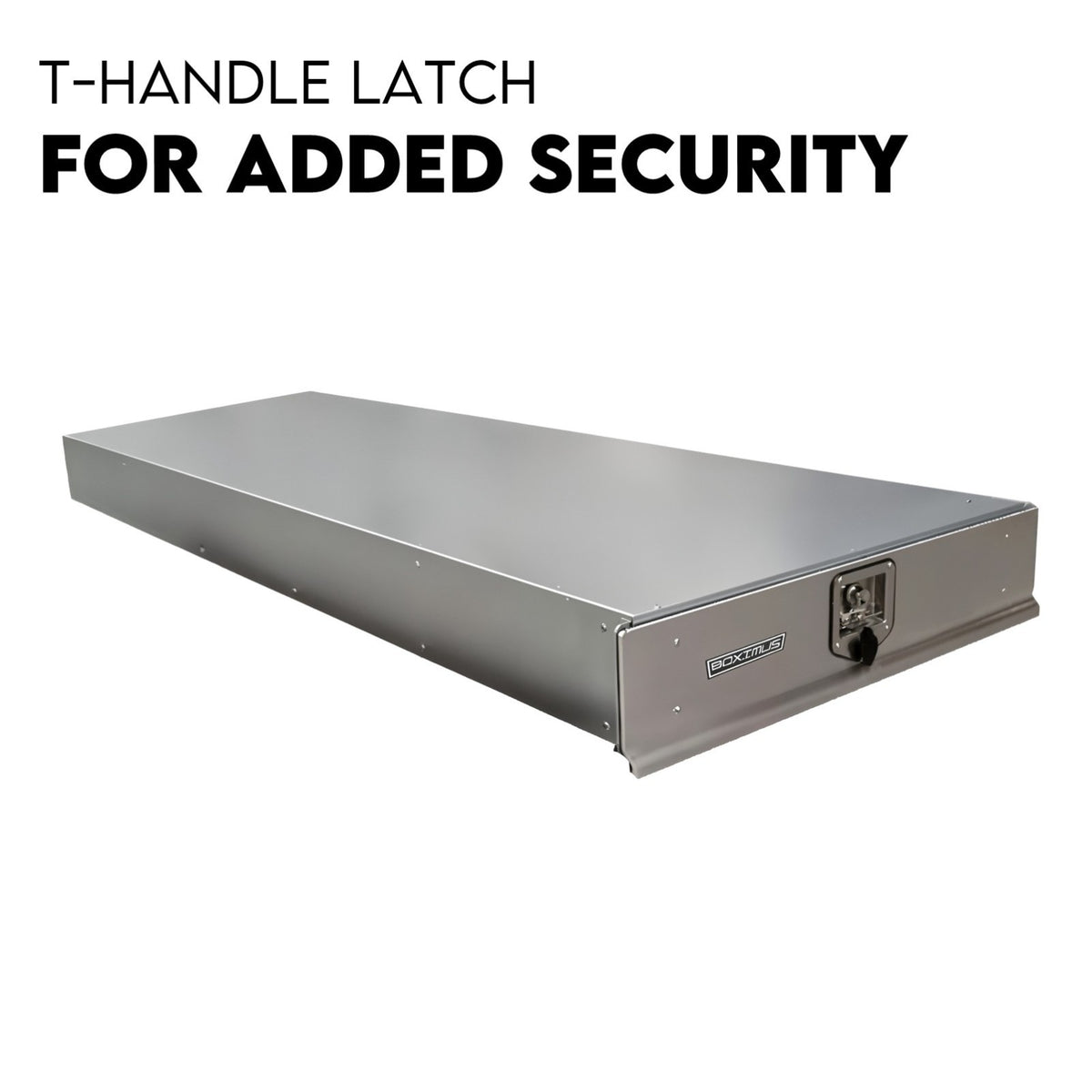 Under Tray Tool Box Trundle Drawer 1500 mm UTE Drawer Dual Extra Cab Toolbox