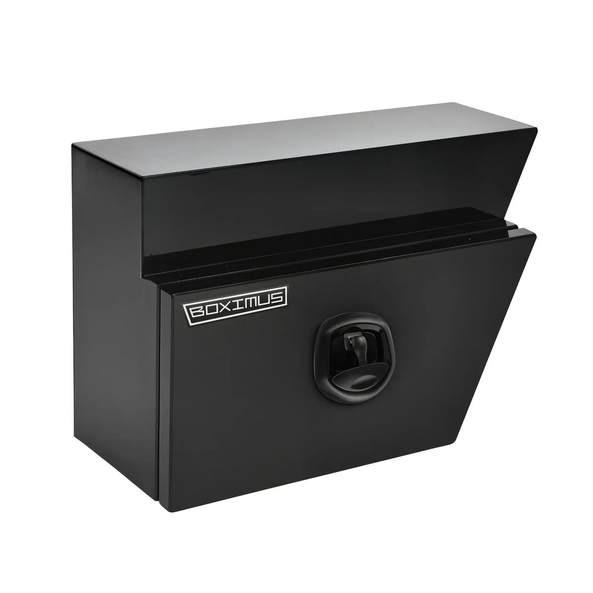 600mm Pair of Under Tray Tool Box Aluminium Undertray Underbody Toolbox Black