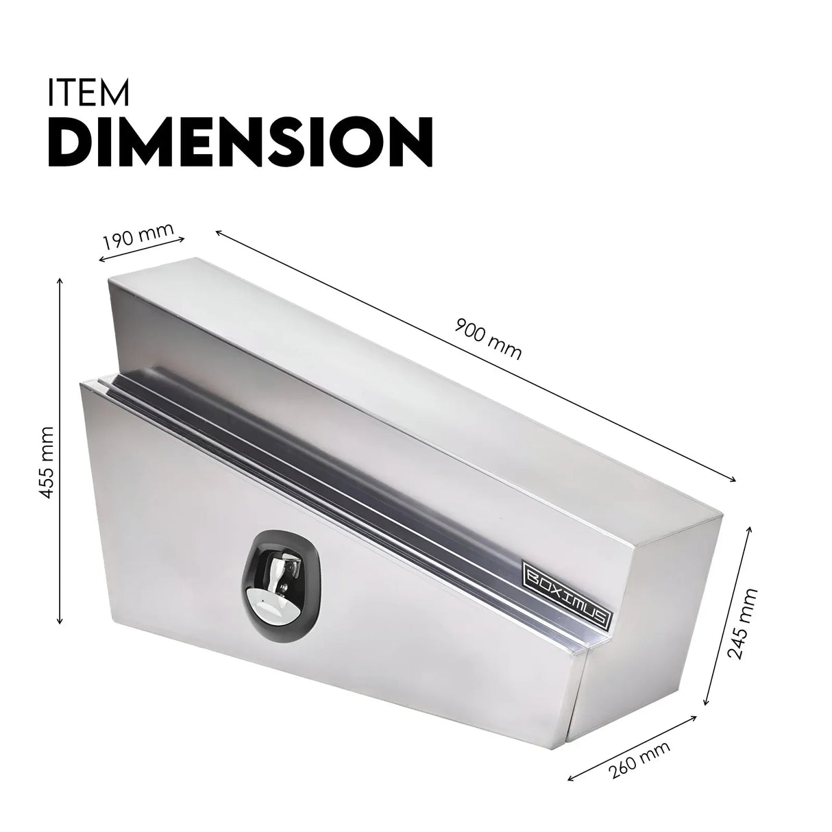 Under Tray Tool Underbody Pair Set 900mm Aluminium