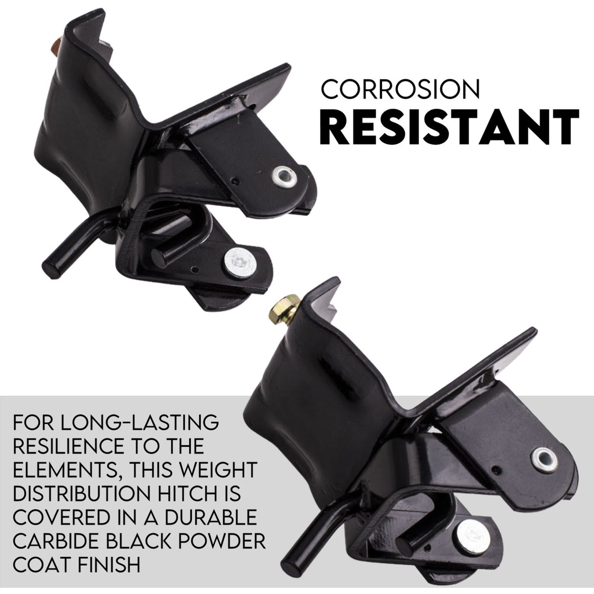 800lbs Weight Distribution Hitch System Load Leveller Caravan Anti Sway Bars