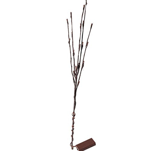 10-Pack Warm White LED Branch Fairy Lights - 50cm Height with 20 Adjustable Bulbs per Stem