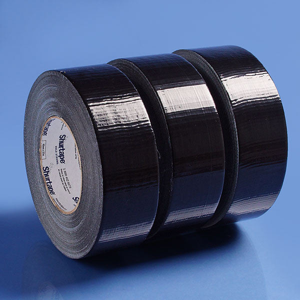 5 Pack Black Duct Tape 50 Metres Industrial Grade Waterproof UV Resistant Crafts Home Maintenance