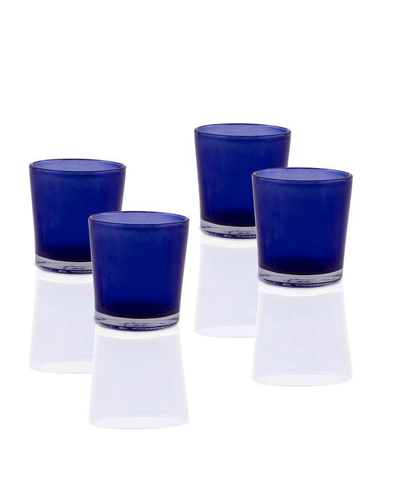 40 Pack Blue Frosted Glass Votive Tealight Candle Holders House Party Centerpiece Xmas Wedding Decor Glass Candlestick Party Decorations Bridal Baby Shower Event