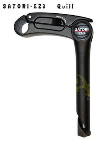 Satori EZ3 Adjustable Quill Stem for Mountain Bikes with Quick Release Mechanism