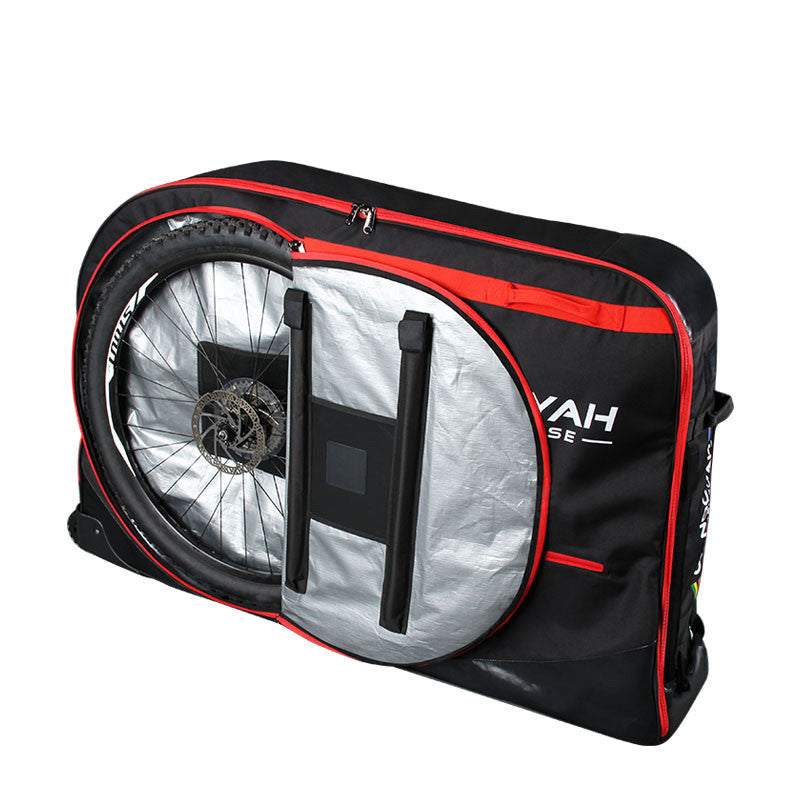 NOOYAH Bike Travel Bag Case Plane Boat Shipping Transport, Fits Cross Country All Mountain Bike, MTB