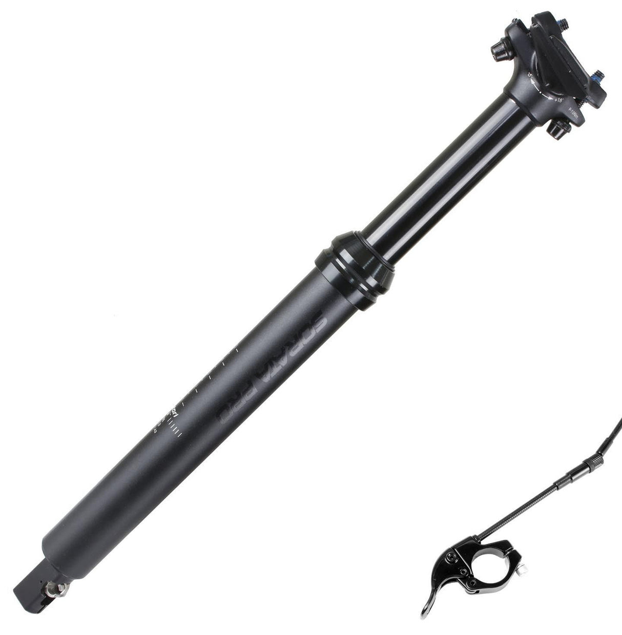 Satori Sorata Pro 30.9mm Internal Dropper Post with 100mm Travel for Mountain Bikes