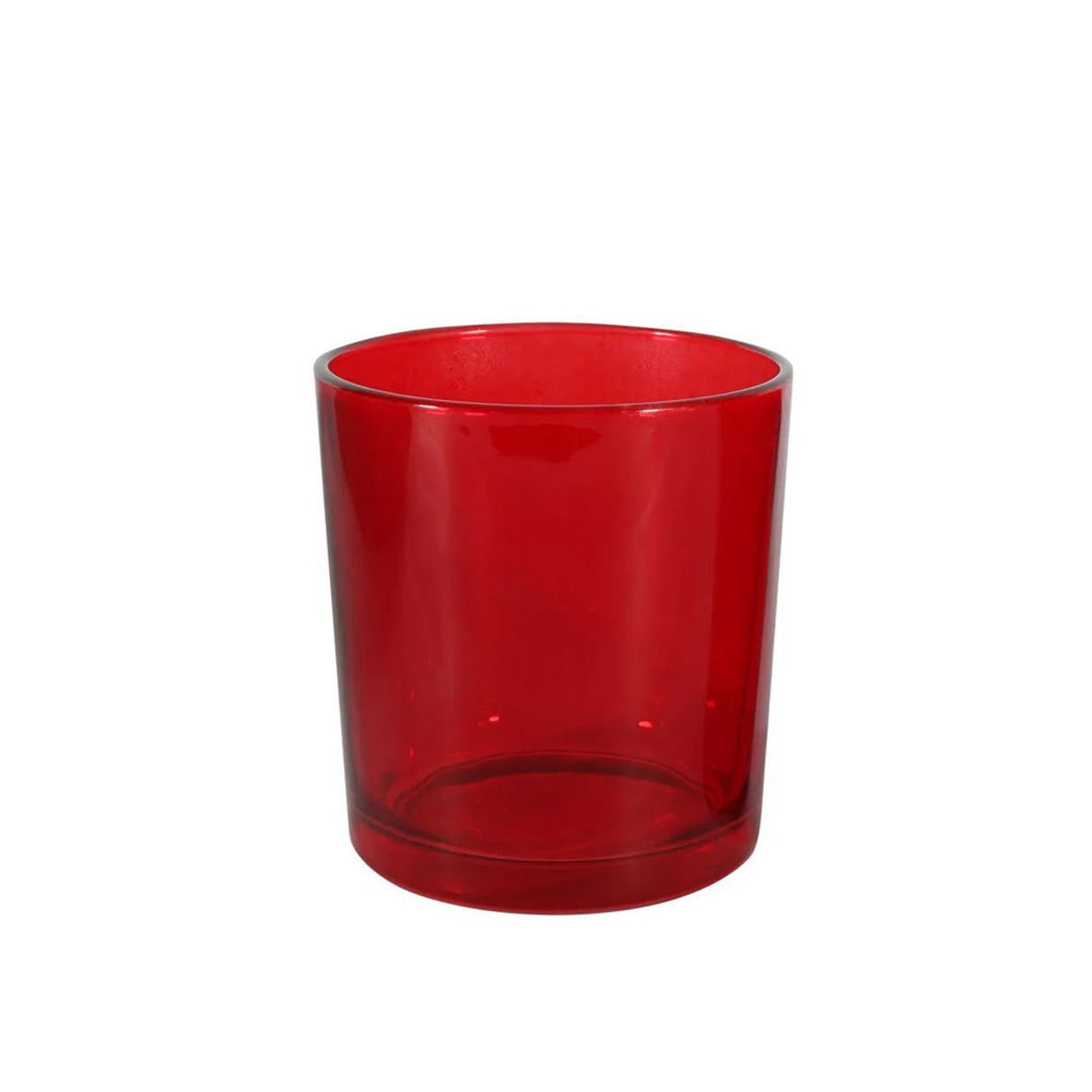 10 Pack Red Glass Votive Tealight Candle Holders House Party Centerpiece Xmas Wedding Decor Glass Candlestick Party Decorations Bridal Valentines Event