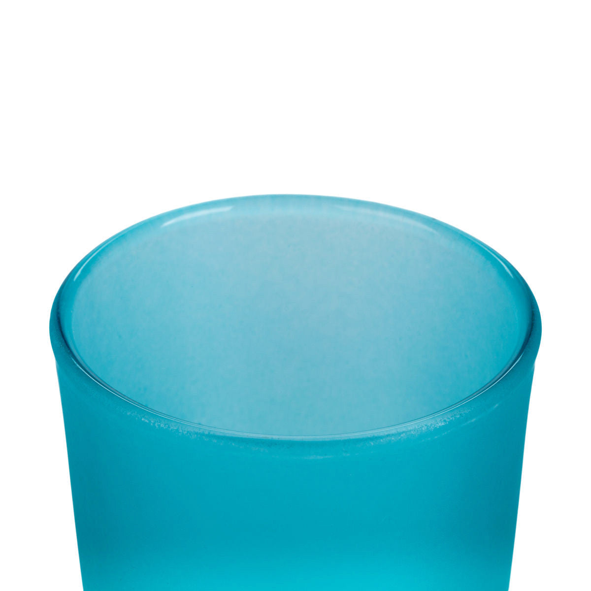 20 Pack Turquoise Frosted Glass Votive Tealight Candle Holders House Party Centerpiece Xmas Wedding Decor Glass Candlestick Party Decorations Bridal Baby Shower Event