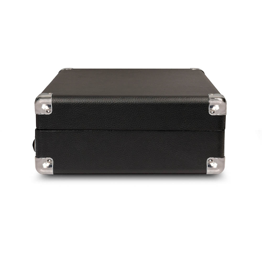 Crosley Cruiser Bluetooth Portable Turntable + Crosley Turntable Stand Bundle - Black