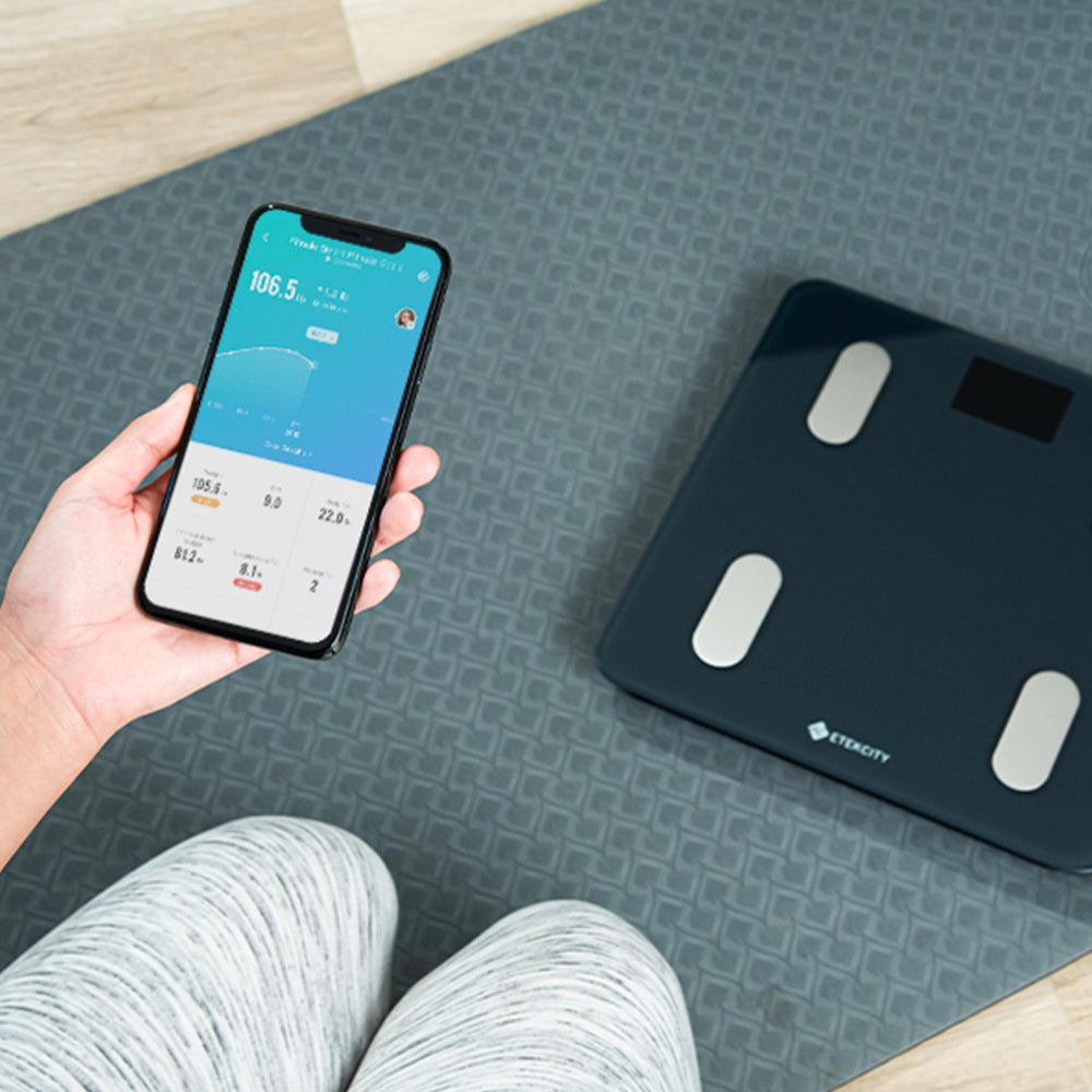 Etekcity Smart Scale for Body Weight - Black