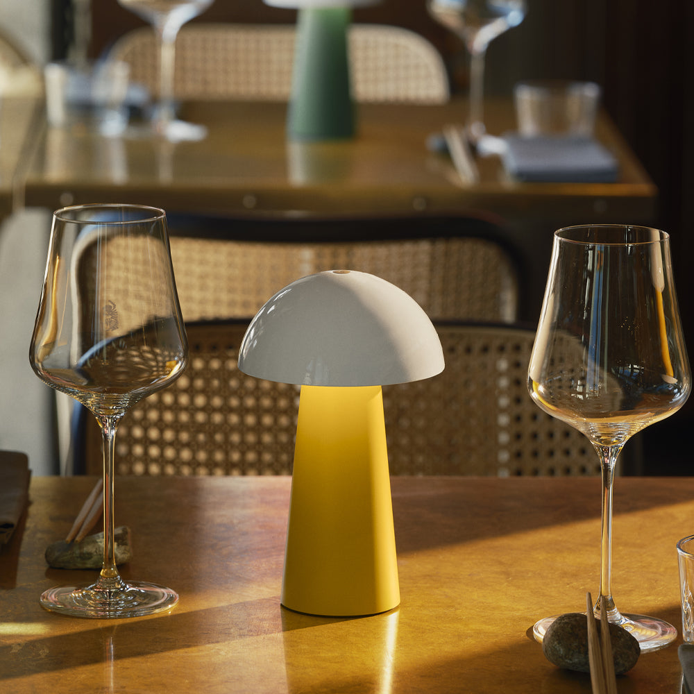 Kreafunk Bello Lamp, Portable And Rechargeable - Mango Burst