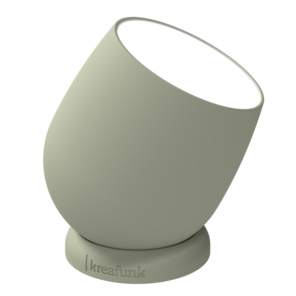 Kreafunk Beam Lamp, Portable And Rechargeable - Dusty Olive