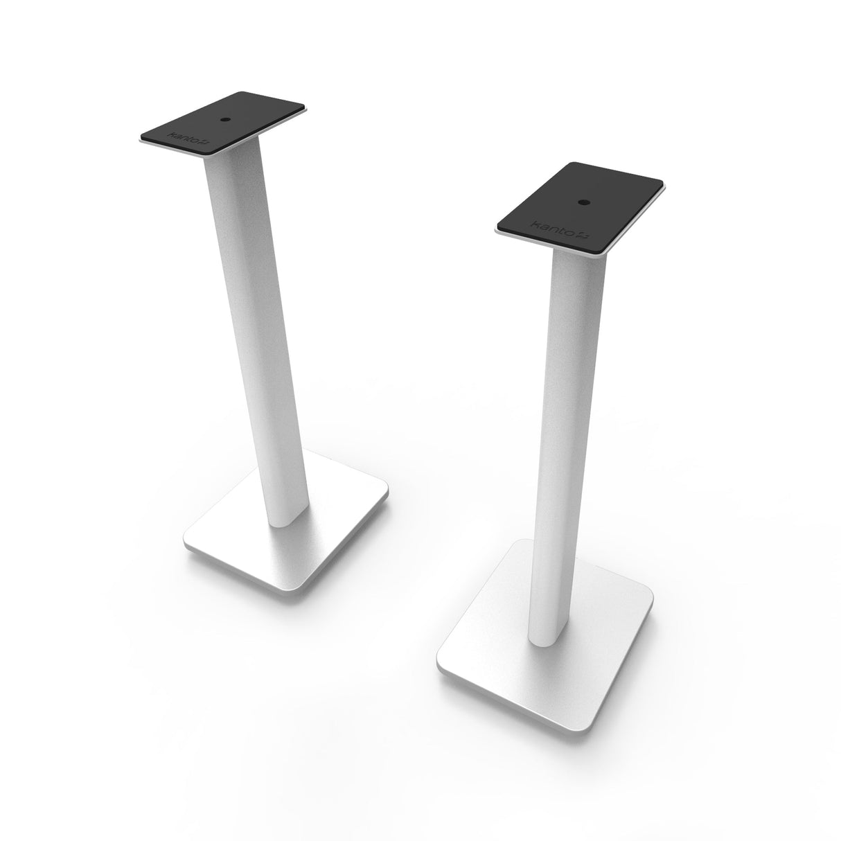 Kanto SP26PLW 26 Tall Bookshelf Speaker Floor Stands - Pair, White
