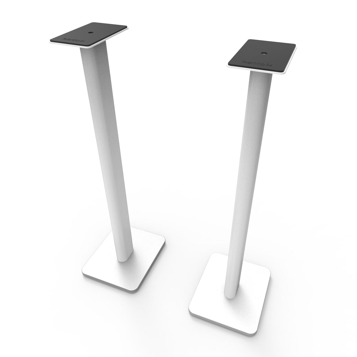 Kanto SP32PLW 32 Tall Bookshelf Speaker Floor Stands - Pair, White