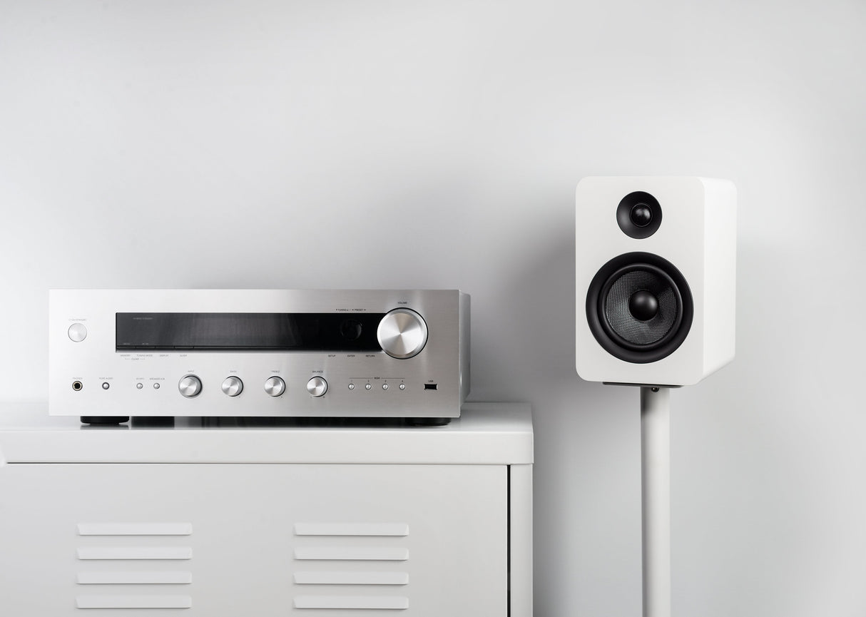 Kanto SP32PLW 32 Tall Bookshelf Speaker Floor Stands - Pair, White