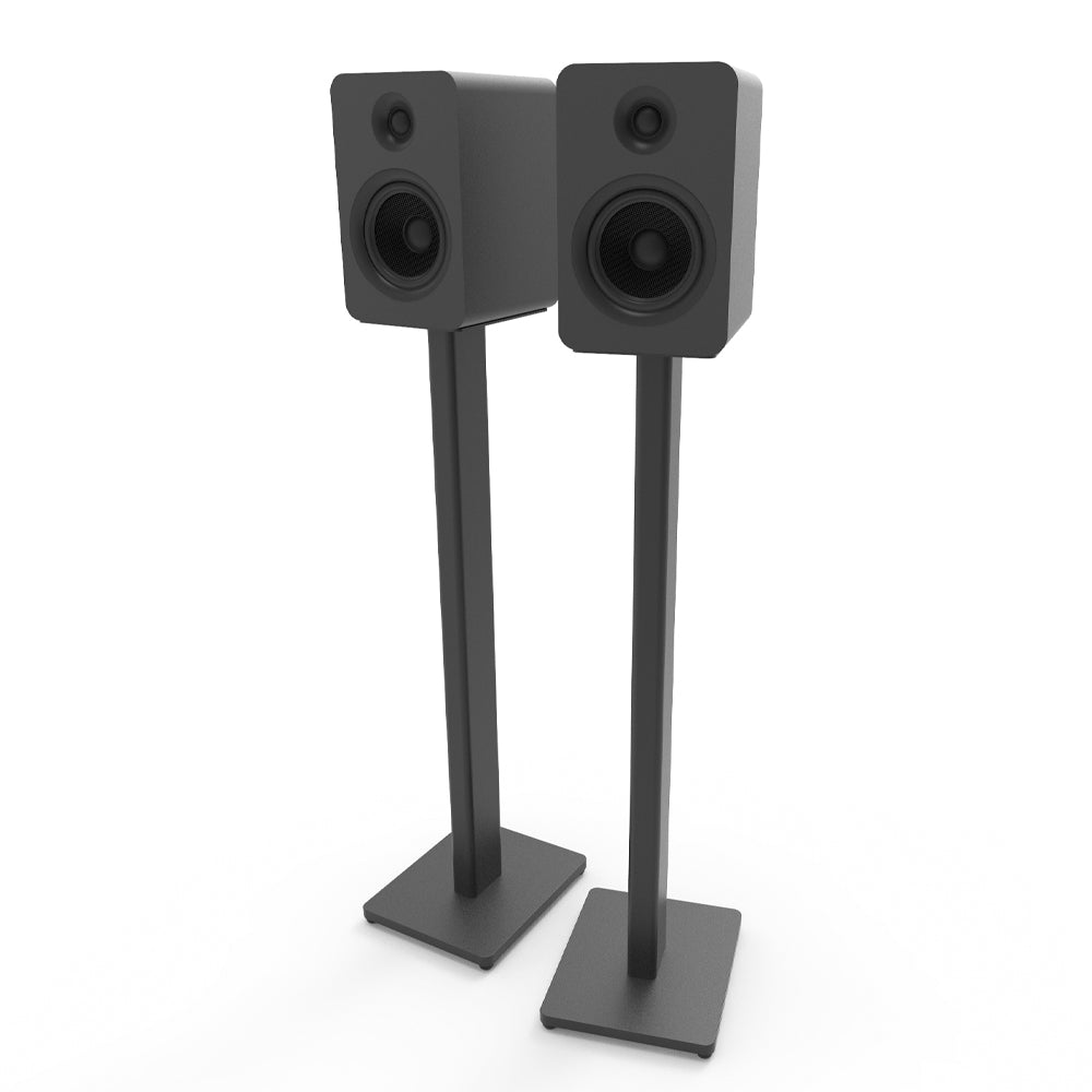 Kanto ST34 34 Universal Bookshelf Speaker Floor Stand - Black, Pair
