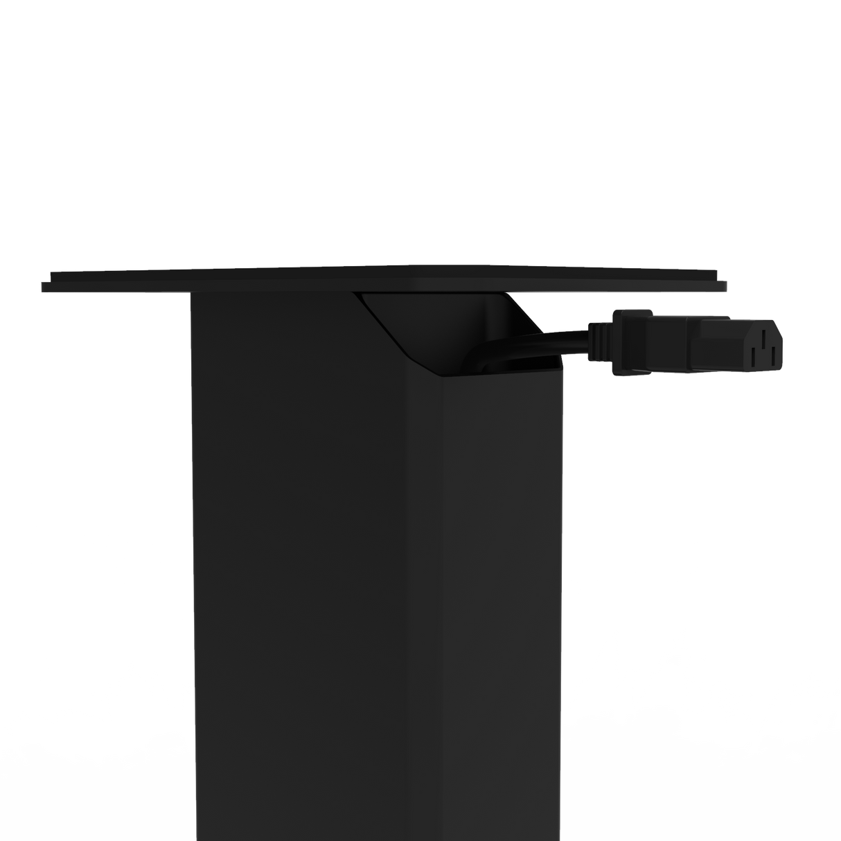 Kanto SX22 22 Tall Fillable Speaker Stands with Isolation Feet - Pair, Black