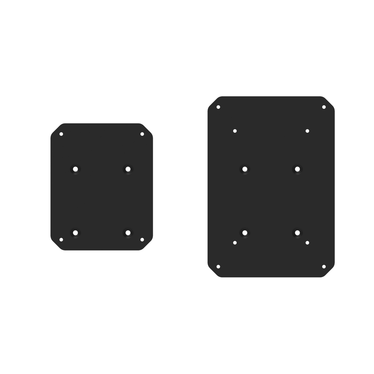 Kanto SX26 26" Tall Fillable Speaker Stands with Isolation Feet - Pair, Black