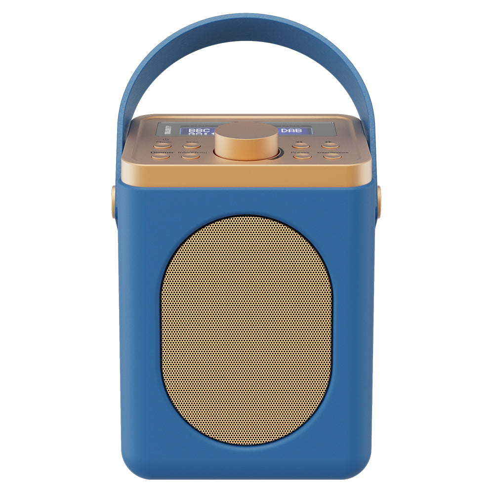 Majority Little Shelford Bluetooth & Dab Radio With Bluetooth-midnight Blue