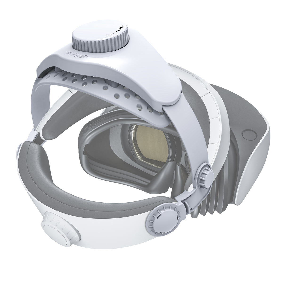 DEVASO Lightweight Adjustable VR2 Head Strap for Enhanced Comfort and Pressure Relief