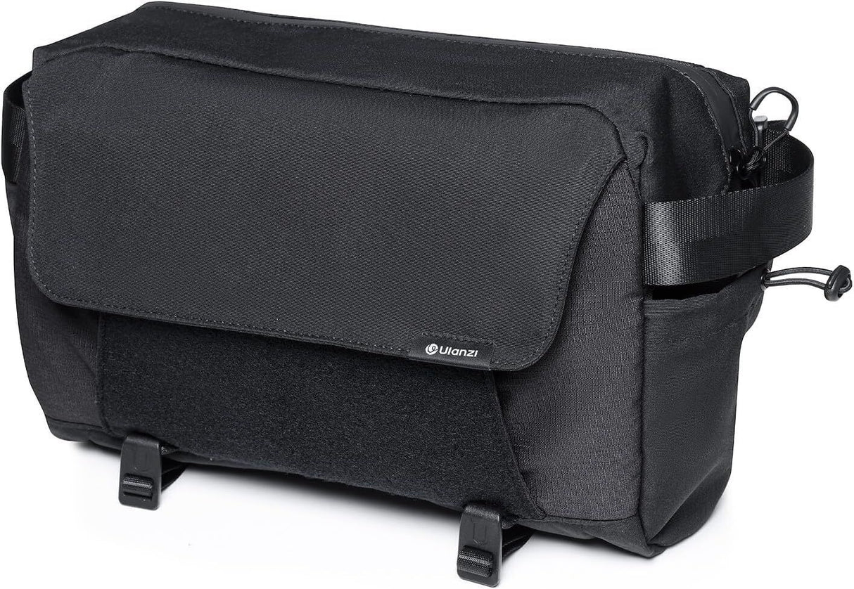 ULANZI BP11 8L Camera Sling Bag with Tripod Holder for Men Women, Lightweight Splash-proof DSLR/Mirrorless Anti-Theft Crossbody Bag for Travel Hiking Photography Customizable Front Pocket Camera Bag