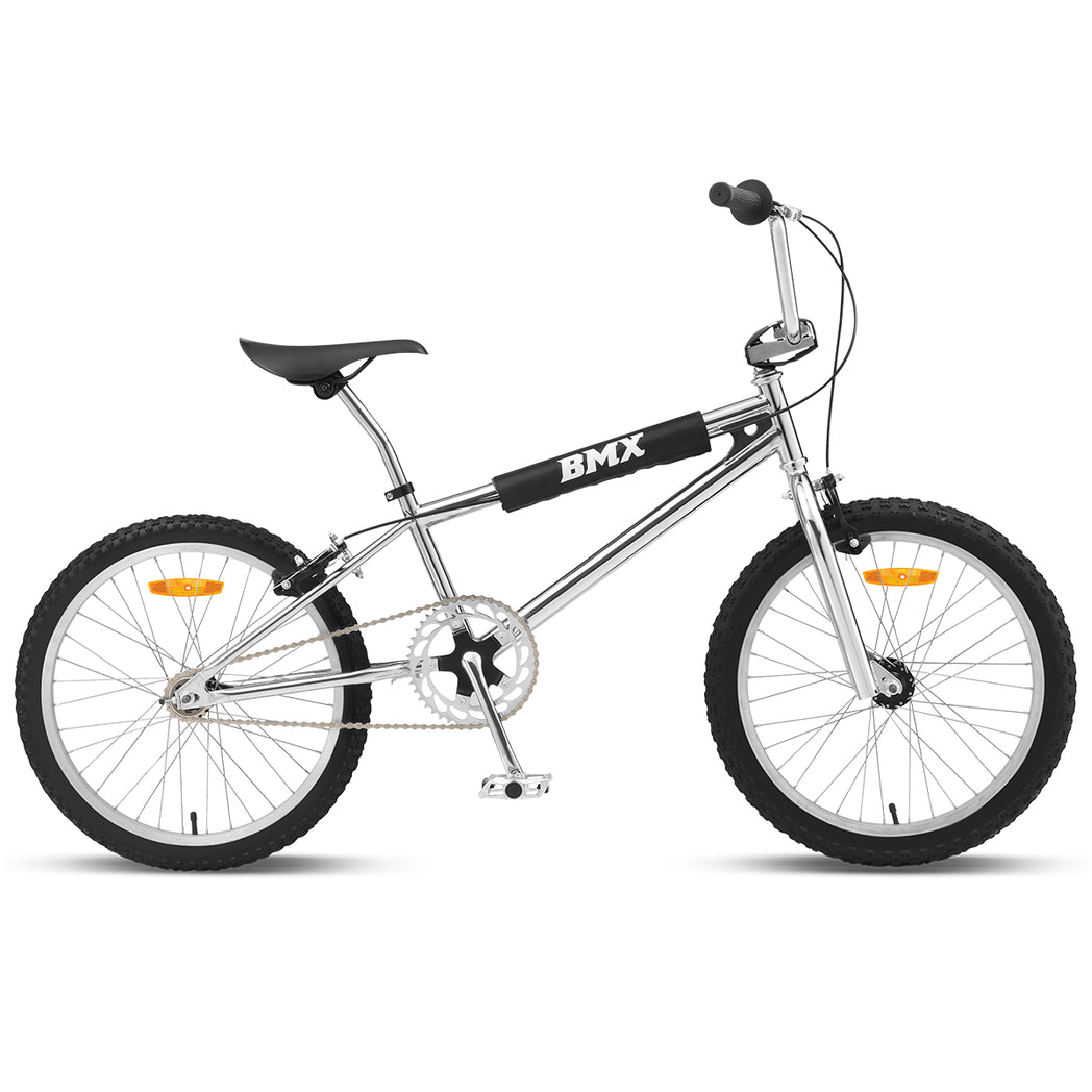 Progear Bikes Classic BMX Bike 20 in Metallic Chrome