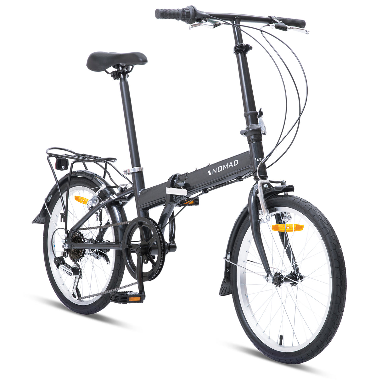 Progear Bikes Nomad Folding Bike 20 in Grey