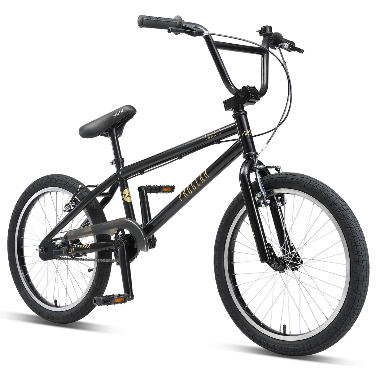 Progear Bikes Torrid BMX Bike 20 in Matt Black