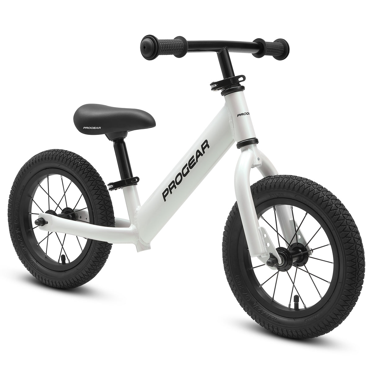 Progear DuraLite Kids Balance Bike 12 - Pearl White