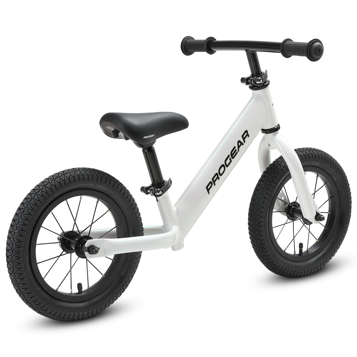 Progear DuraLite Kids Balance Bike 12 - Pearl White
