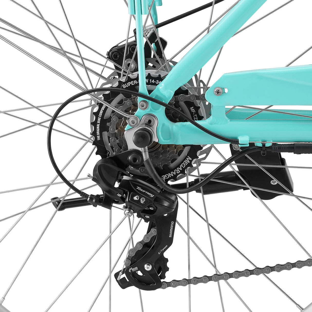 Progear Bikes E-Classique Vintage E-Bike 700c*17 in Seaform