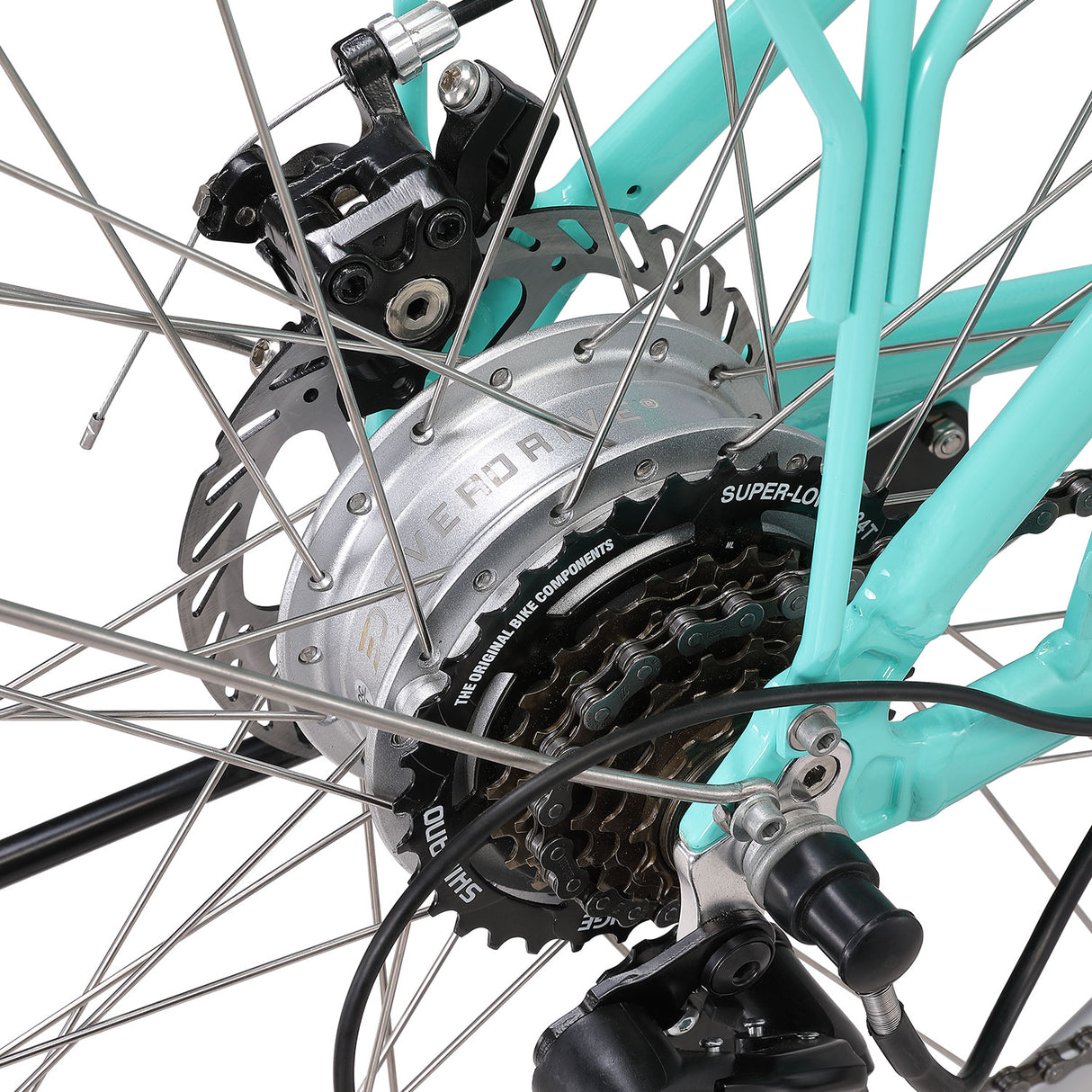 Progear Bikes E-Classique Vintage E-Bike 700c*17 in Seaform