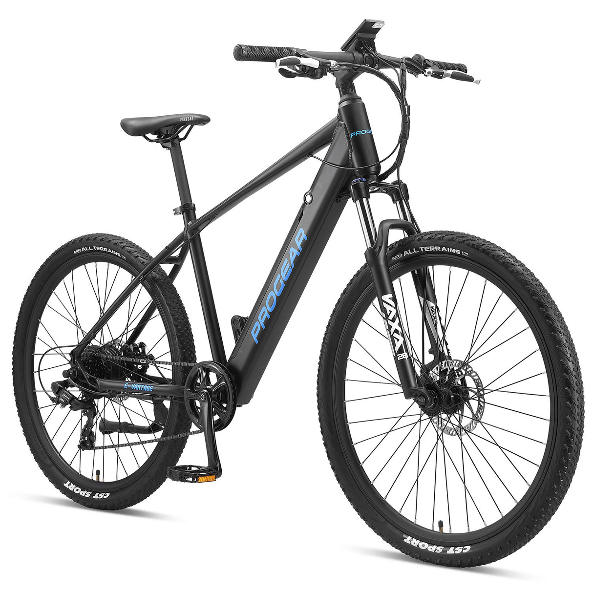 Progear Bikes E-Vantage MTB E-Bike 27.5*18 in Black Shadow