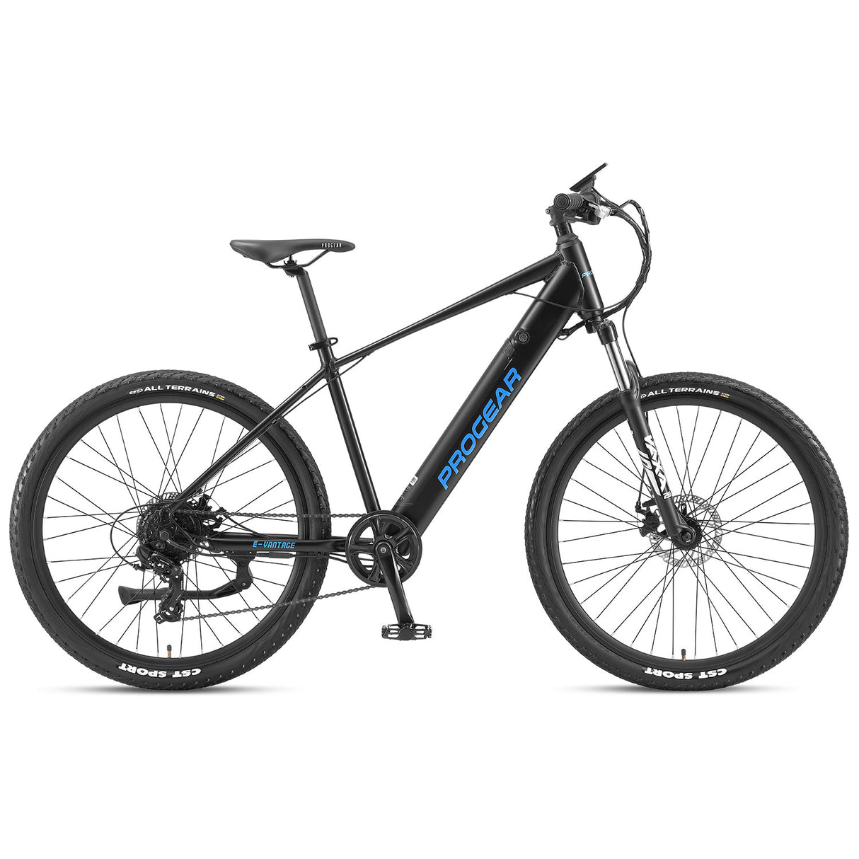 Progear Bikes E-Vantage MTB E-Bike 27.5*18 in Black Shadow