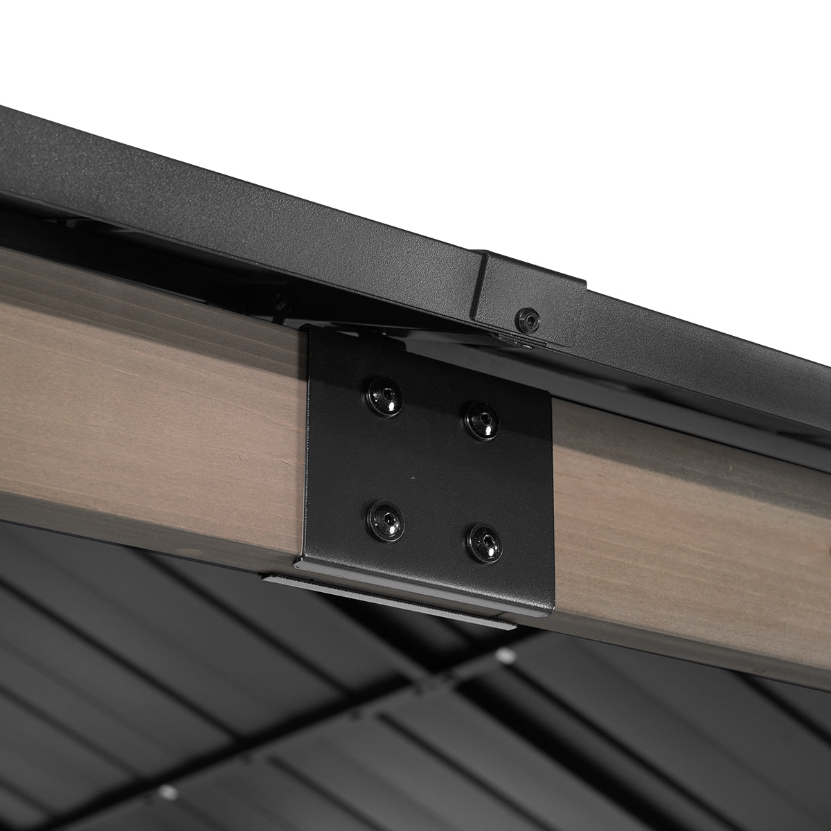 Yardtopia Maryborough 3.6m x 3m Timber & Steel Double Hip Roof Gazebo