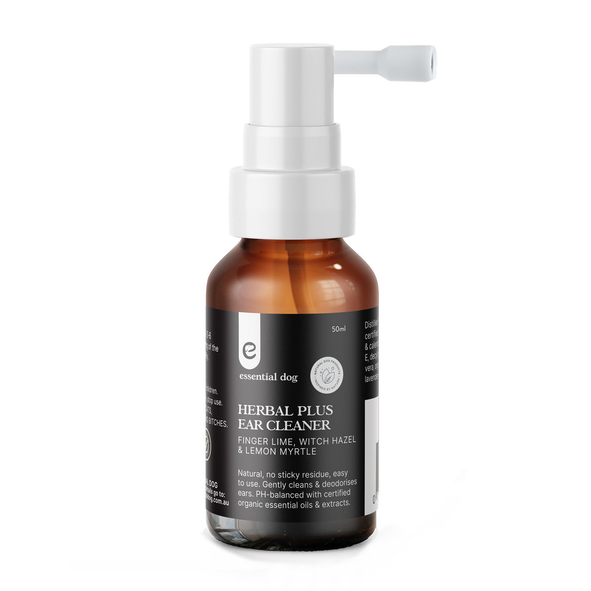 Herbal Plus Dog Ear Cleaner (Witch Hazel, Aloe & Lemon Myrtle)