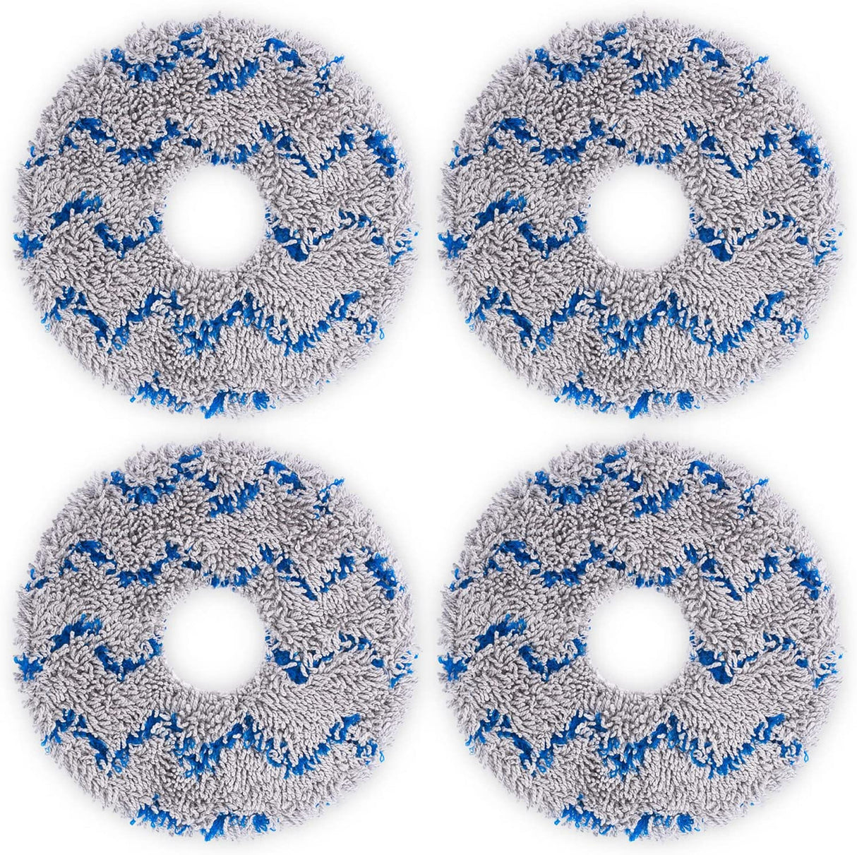 4 X Mop Pads for Ecovacs Deebot X1 Series Robot Vacuum Cleaners