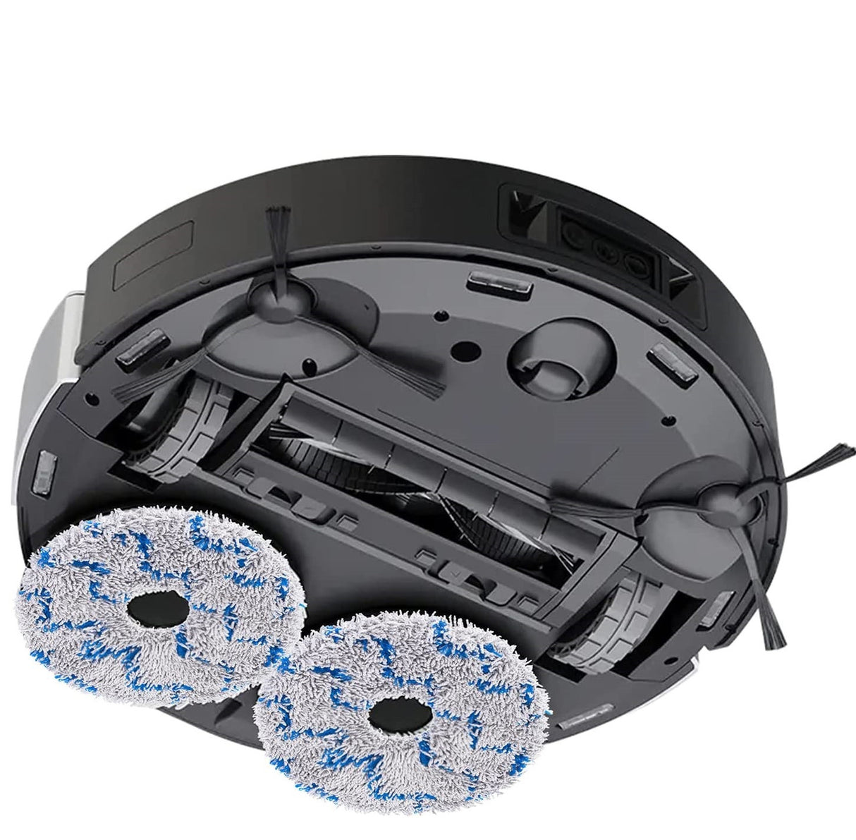 4 X Mop Pads for Ecovacs Deebot X1 Series Robot Vacuum Cleaners