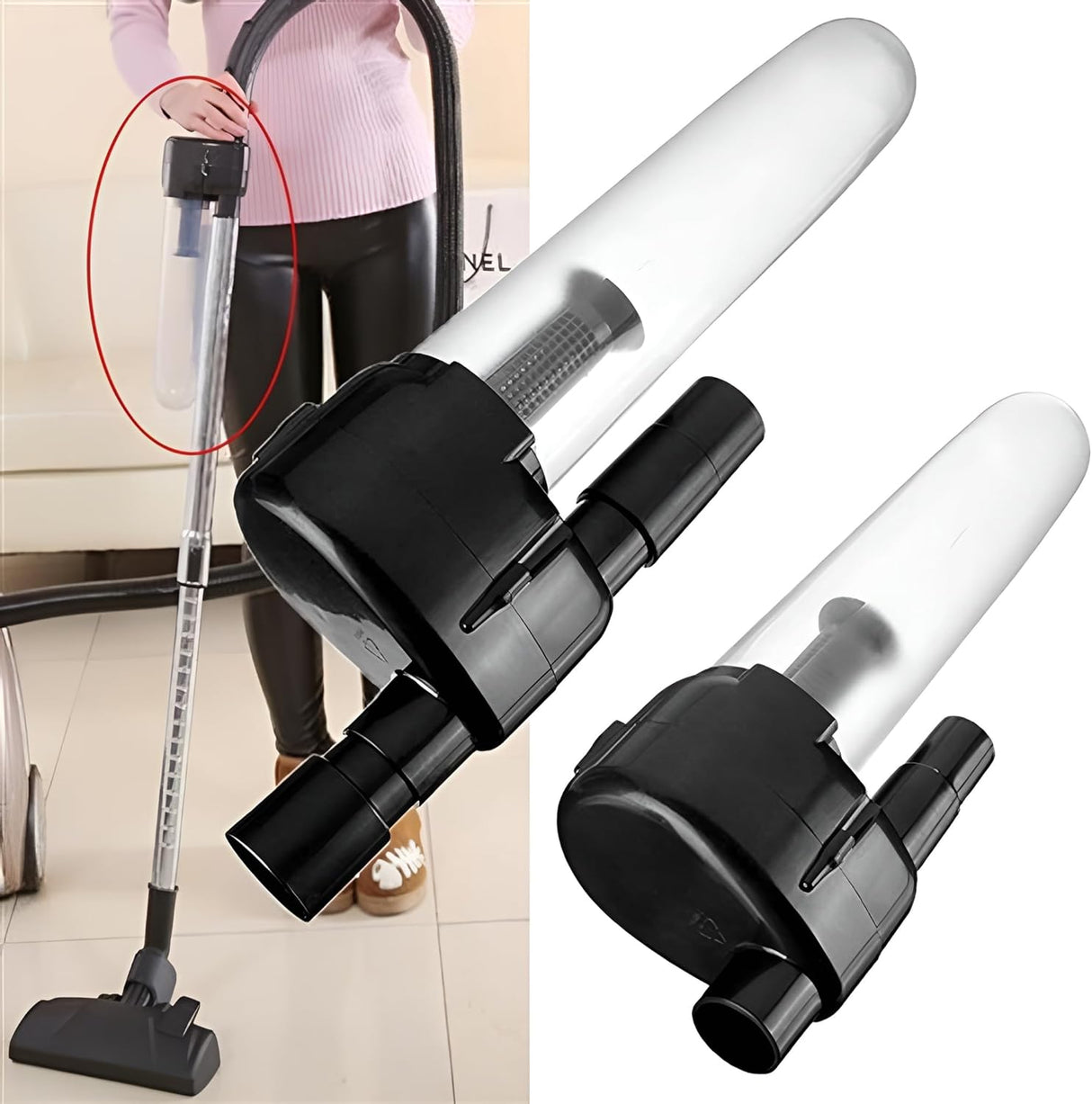 Hygieia Cyclonic Dust Separator (Bag Saver) - For Most Vacuum Brands