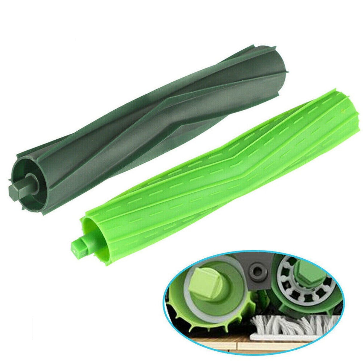 Hygieia Roller Brush Set - For iRobot Roomba I, E and J Series & Max 10 Series