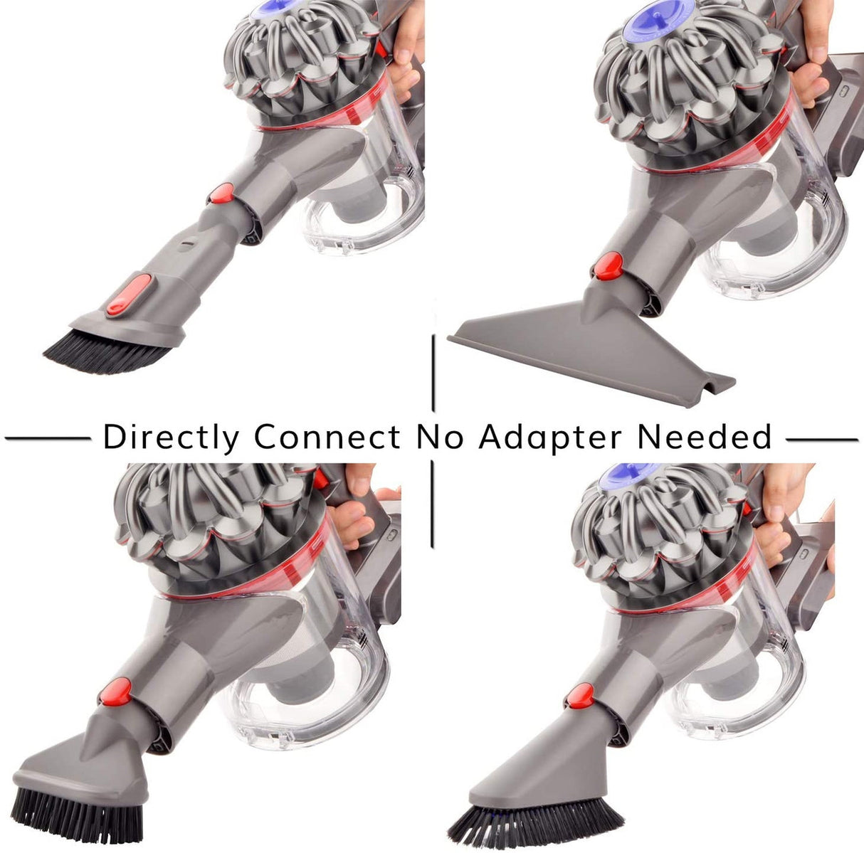 Ultimate Accessory Tool Kit for Dyson V7, V8, V10, V11, V12 & V15 Vacuum Cleaners