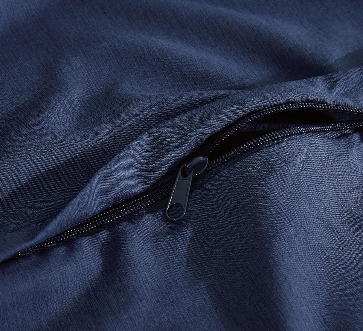 Bamboo Microfibre Quilt Cover Set - Navy - Single