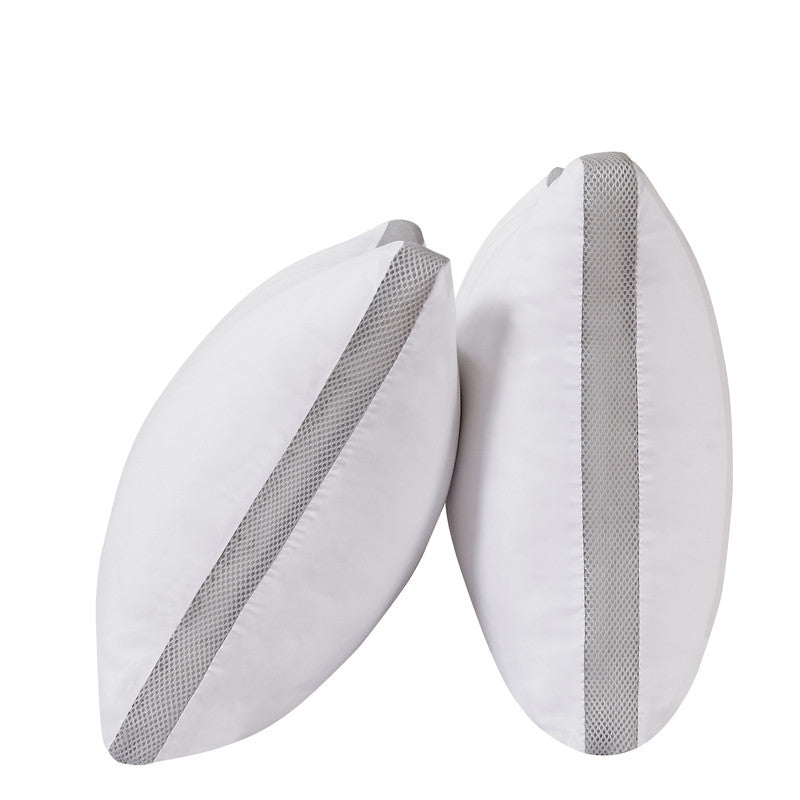 Luxurious Bamboo Cooling Twin Pack Plush Down-Like Pillows